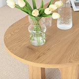 Roma 48" Modern Oval Coffee Table