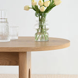 Roma 48" Modern Oval Coffee Table