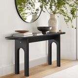Roma 60" Modern Oval Console Table