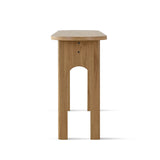 Roma 60" Modern Oval Console Table