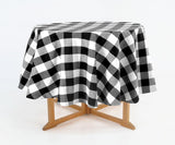 Round Tablecloth - Buffalo Plaid Table cloths