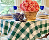 Round Tablecloth - Buffalo Plaid Table cloths