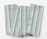 Blue Striped Cotton Napkins