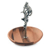 Squirrel Wood Candy / Nut Dish