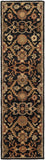 Salix Hand Tufted Black Wool Rug