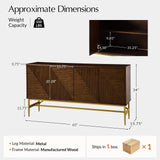 Contemporary Wide Sideboard