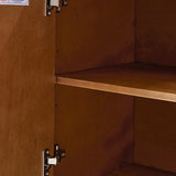 Kamu 45″ Wide 3-Door Sideboard – Modern Minimalist Storage Cabinet