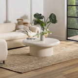 Ambel Tan Camel Jute Area Rug