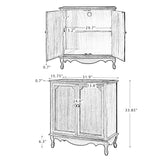Galatea 34" Tall -2 Door Accent Entryway Cabinet(Optional Types)