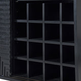 Archie 34" Tall 2 Door Accent Multifunction Bar Cabinet with Adjustable Shelves(Optional Types)