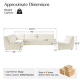 Macarena Modern Modular Sectional Sofa – Customizable Layout