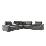 EliteNest Smart Reclining Theater Sofa with Speaker
