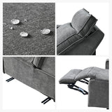 EliteNest Smart Reclining Theater Sofa with Speaker