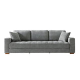 Morgan Large Three-Seater Cream Colored Couch