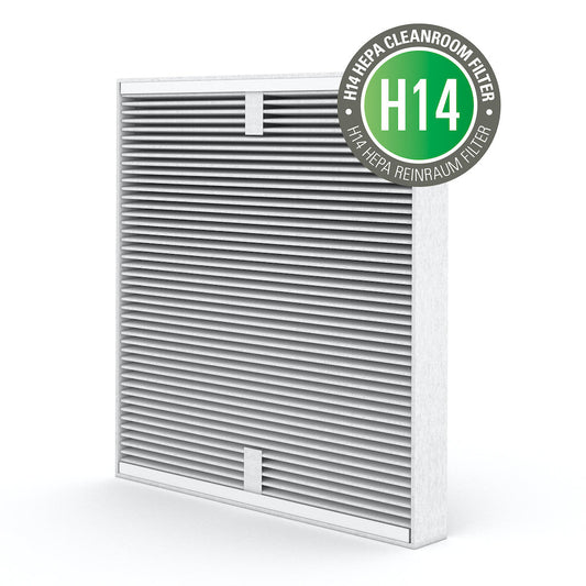 ROGER and ROGER BIG Dual Filter™ H14 HEPA + Activated Carbon