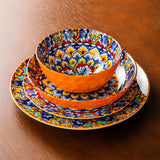 Simi 24 Piece Porcelain Dinnerware Set