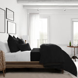 Vanessa Black Duvet Cover Set
