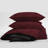 Vanessa Merlot Coverlet Set