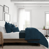 Vanessa Navy Coverlet Set