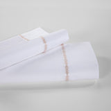 Laurel Embroidered Border 350TC Cotton Sateen Sheet Set