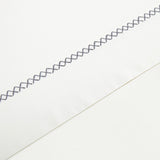 X Embroidery 350TC Cotton Sateen Sheet Set