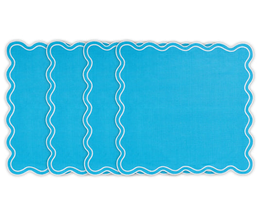 Turquoise napkins