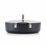Ceramic Nonstick Sauté Pan with Lid, 3.5-Qt