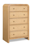 Siena Chest: Elevate Your Bedroom with Elegant Ash Wood and Cane Design for Timeless Sophistication