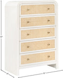 Siena Chest: Elevate Your Bedroom with Elegant Ash Wood and Cane Design for Timeless Sophistication