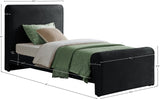 Sloan Velvet Bed: Luxurious Contemporary Design with Curved Headboard for Stunning Bedroom Makeover