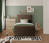 Sloan Velvet Bed: Luxurious Contemporary Design with Curved Headboard for Stunning Bedroom Makeover