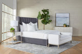 Sonia Shagreen 1-Drawer Nightstand