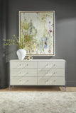 Sonia Shagreen 6-Drawer Double Dresser