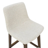 South 28.5" Modern Upholstered Bar Stool (Set of 2)