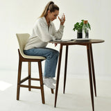South 28.5" Modern Upholstered Bar Stool (Set of 2)