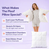 Ploof Pillow White