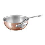 Mauviel M'6 S Induction Copper Chef Pan With Cast Stainless Steel Handle