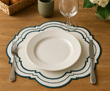 Oval Placemats Set of 4 - Cotton Placemats