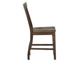 Cayla 24" Counter Stool, Dark Oak