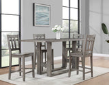 Toscana 5-Piece Counter Dining Set (Table & 4 Counter Chairs)
