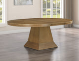 Vaughn 5-Piece Dining Set with Annie Barrel Chocolate Velvet Chairs