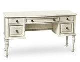 Highland Park Vanity Desk, Cathedral White