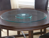 Avenue 40-inch Lazy Susan, 12mm Triple Edge Tempered Glass