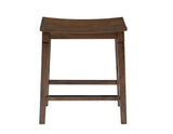 Westlake 5-Pack Counter Set, Brown (Counter Table & 4 Counter Stools)