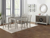 Abacus 5-Piece Dining Set (Table & 4 Side Chairs)