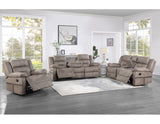 Abilene 3-Piece Manual Reclining Set, Tan