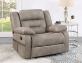 Abilene 3-Piece Manual Reclining Set, Tan