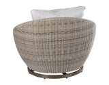 Adeline Patio 3-Pack (Round Side Table & 2 Swivel Accent Chairs)
