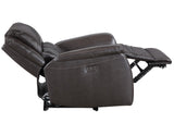 Alexandria 3-Piece Leather Reclining Set Sofa, Loveseat, Recliner, Chocolate