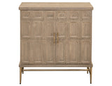 Arun Solid Wood 2-Door Accent Cabinet